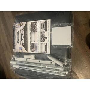 Tuffion Garage Floor Containment Mat with Easy Installation - 20’ X 9’